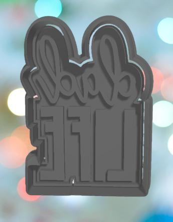 Fathers Day Dad Life Cookie Cutter