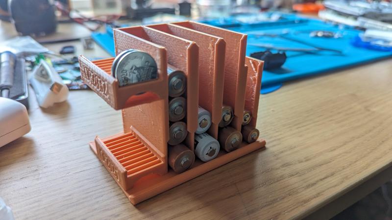 Mixed Battery Holder AA, AAA, CR2032, CR2025/thin