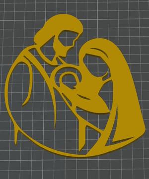 2D Holy Family