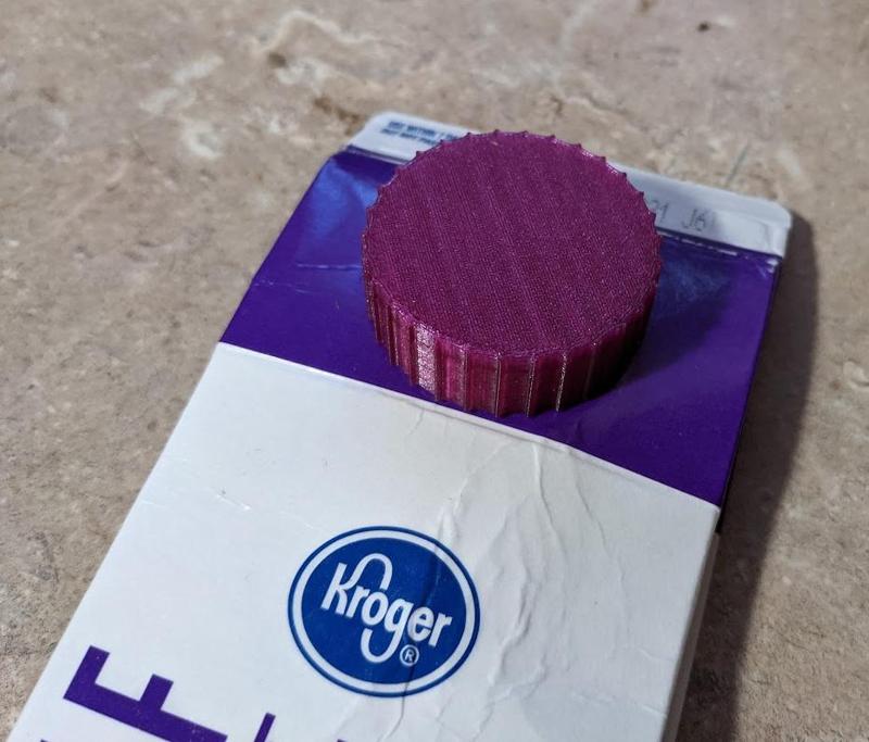 Half & Half Carton Cap Gripper