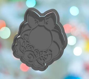 Easter Floral Wreath Cookie Cutter