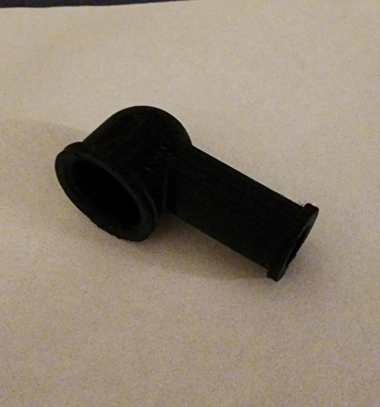Rubber boot for motorcycle starter solenoid