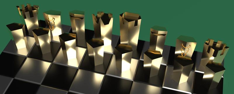 MODERN PENTAGONAL CHESS - KING