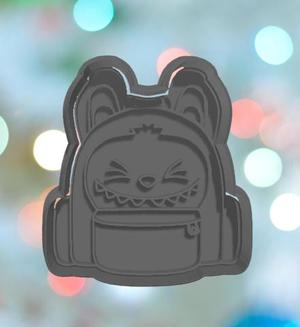 Labubu Backpack Cookie Cutter