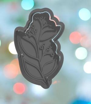 Christmas Branch Cookie Cutter