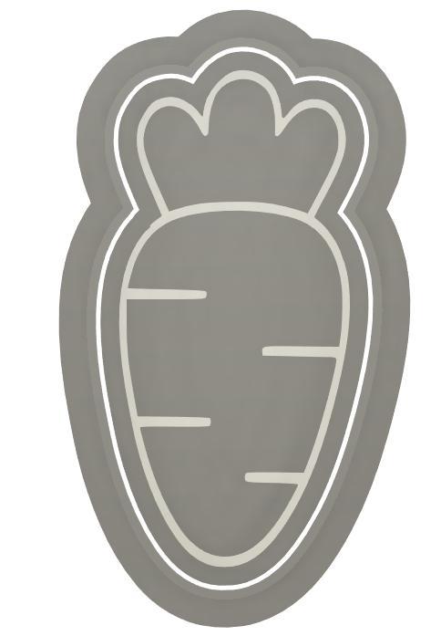 Cortador de Biscoito Pascoa - Cenoura