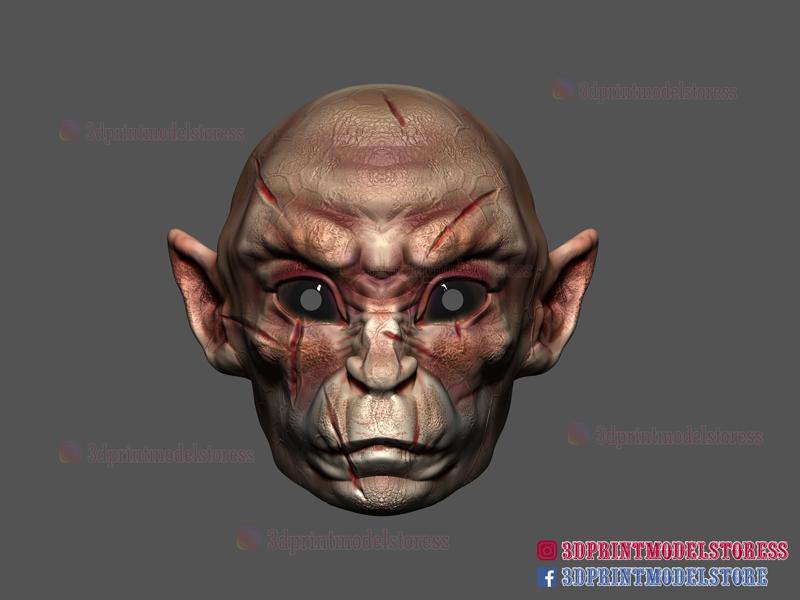 Black Myth Wukong Mask Monkey King - Halloween Cosplay 3D print model