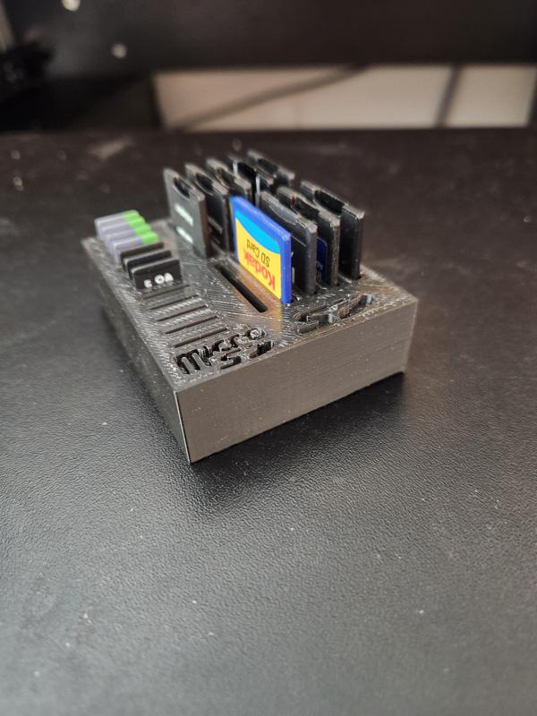 SD & MicroSD (Transflash) card holder