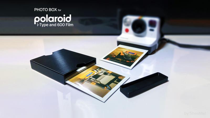 Transport Box for Polaroid i-Type and 600 film photos