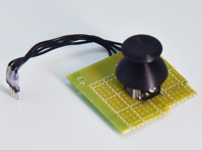 Stick head for buttonless joystick mounts