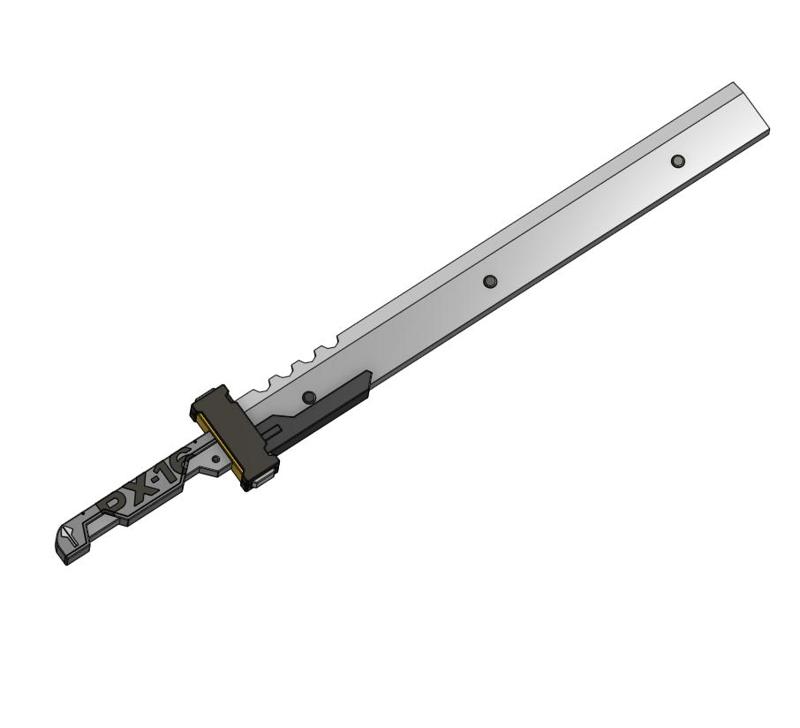 Zenless Zone Zero Soldier 11 Sword Prop