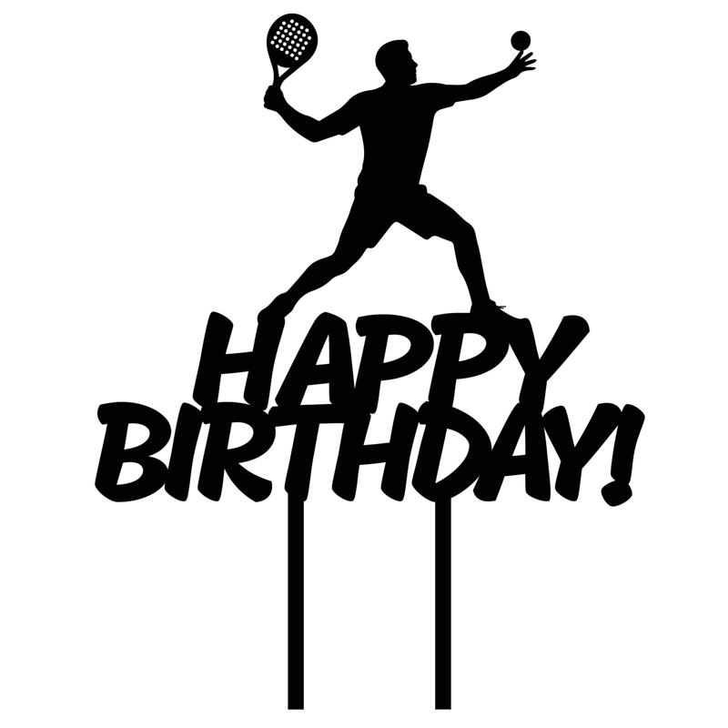 4 X TOPPER CAKE PADEL TENNIS