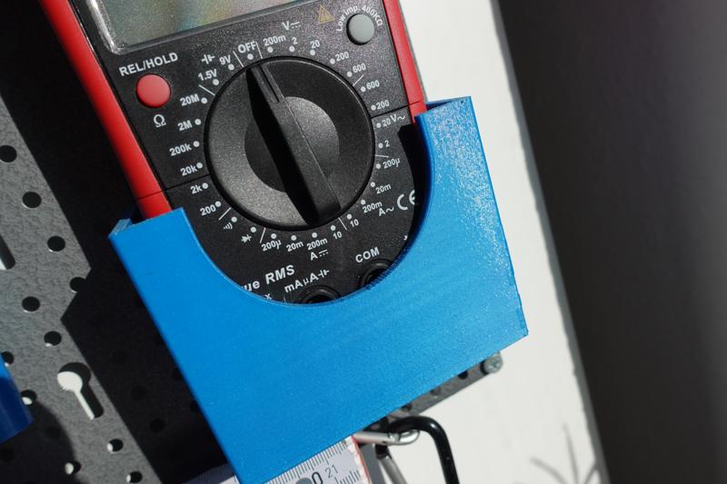 Halterung für Multimeter