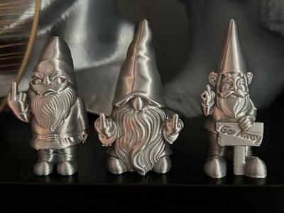 Middle Finger Gnomes, Angry Garden Gnome, FU Bird