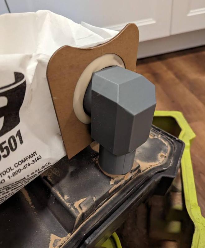 Ryobi 18V Vacuum Dust Bag Adapter