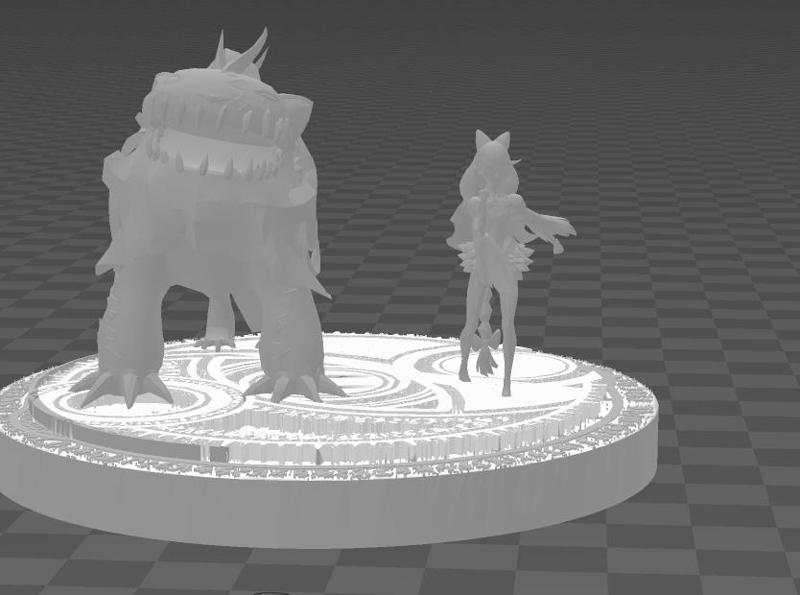 Chesire and Cereza of Bayonetta origins