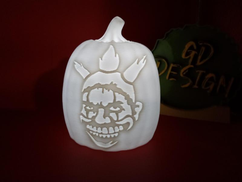 American Horror Story Twisty the Clown 3D Halloween Pumpkin Lights