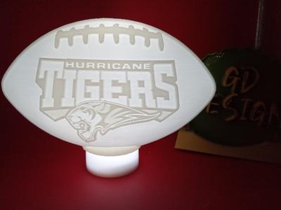 Hurricane Tigers Football Light