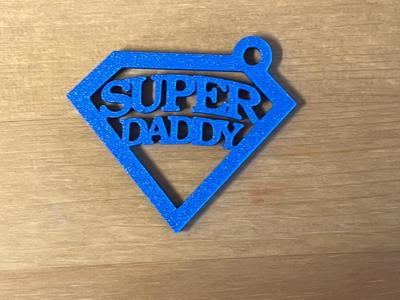 super daddy keyring