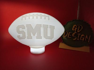 SMU MUSTANGS FOOTBALL LIGHT