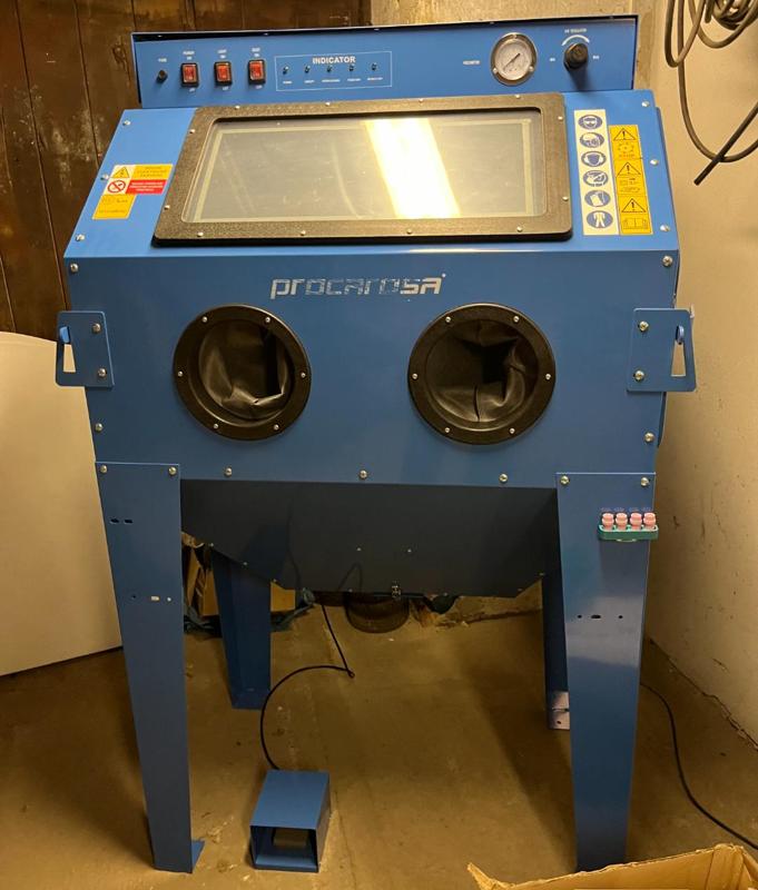 Sandblaster - nozzle holder