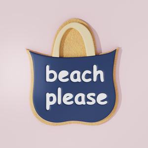 Beach Bag Cookie Cutter