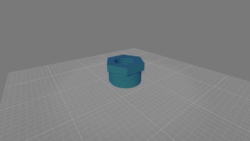 1 inch to 1/2 ich hose  (1" x 1/2" Zoll)