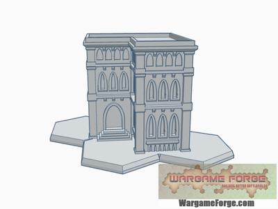 Gothic Building 10 with Hex Base GHB010