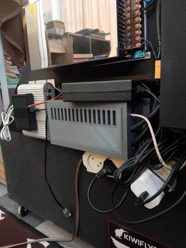 3x heavy duty BTS7960 Holder with 25mm fan