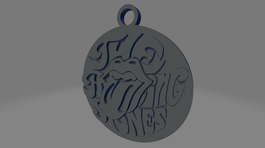The Rolling Stones keychain