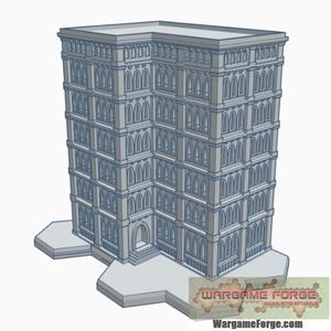 Gothic Building 97 with Hex Base GHB097