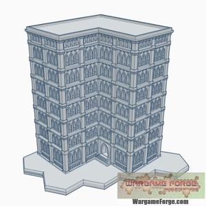 Gothic Building 82 with Hex Base GHB082