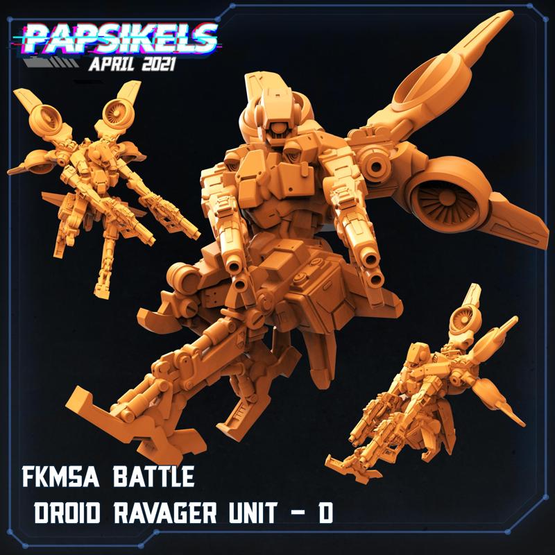 FUKIMASA BATTLE DROID RAVAGER UNIT - D