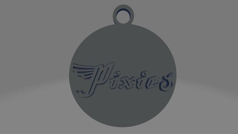 The Pixies keychain