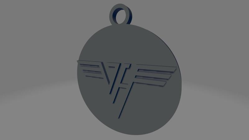 Van Halen keychain