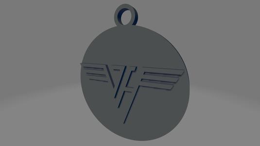 Van Halen keychain