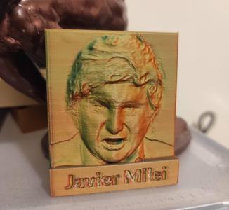 Javier Milei - relief