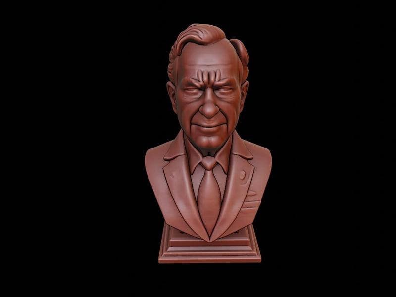 George H. W. Bush Bust