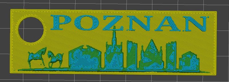 keyring - a souvenir from Poznań