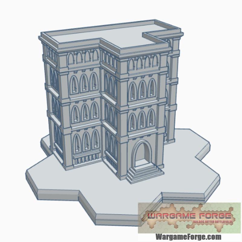 Gothic Building 7 with Hex Base GHB007