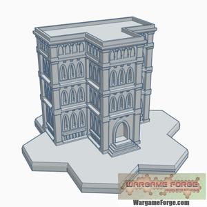 Gothic Building 7 with Hex Base GHB007