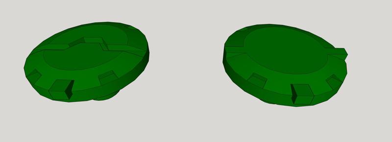 HGAC: OZ-06MS Leo - Back Cover Replacement Parts