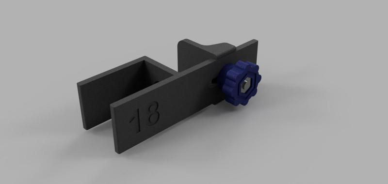 U-scribe jig Uchwyt do trasowania blendy/maskownic