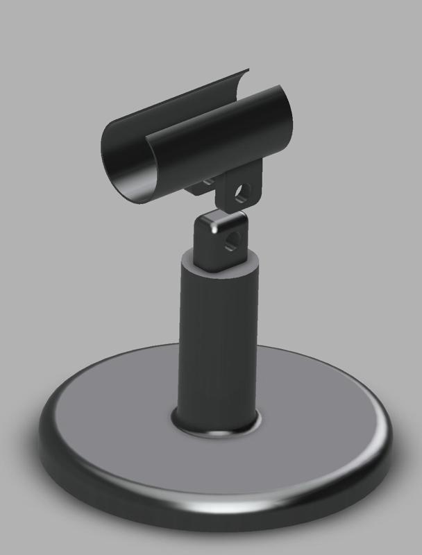Mic holder. Uchwyt mikrofonu.