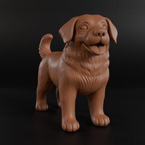 bernese dog 3D keychain