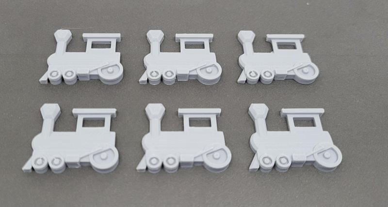 Mexican Train Dominoes game token
