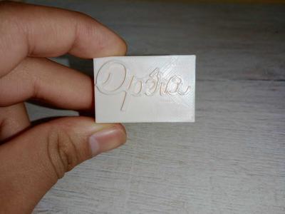Stamp for confectionery - Palabra Opéra