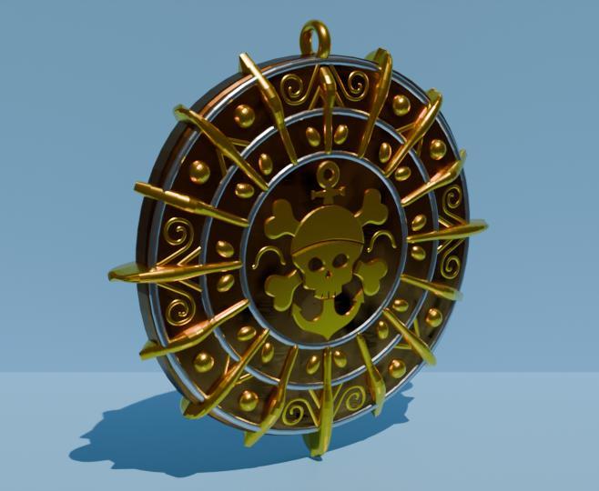 Pirate Medallion - Medallon Pirata