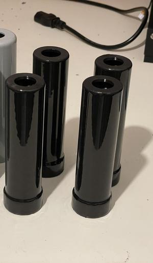 Simson Star motorcycle front and rear telescope bottom cover.