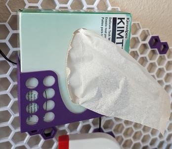 Honeycomb Storage Wall Kimwipe Holder